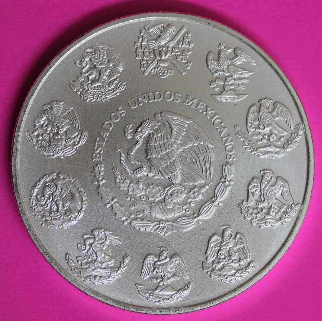 Gem BU 2016 Mexico Libertad Same Coin In Pics 1 Onza 1 OZ .999 Silver Coin 133