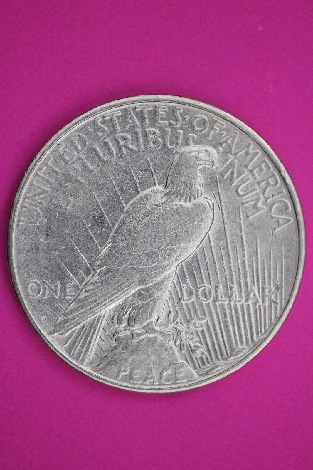 High Grade 1926 D Liberty Peace Silver Dollar Denver Mint Rare Semi Key Date 94