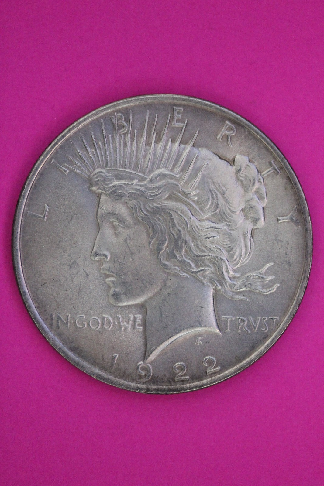Toned High Grade 1922 P Liberty Peace Silver Dollar Philadelphia Mint Coin 240