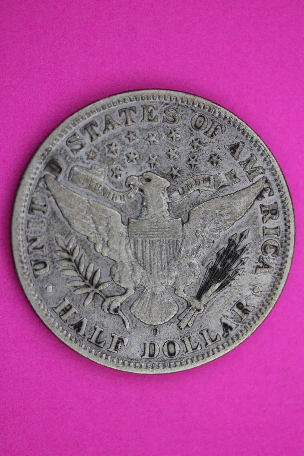 1908 O Barber Liberty Half Dollar Scarce Semi Key Date Silver Old Coin 0025