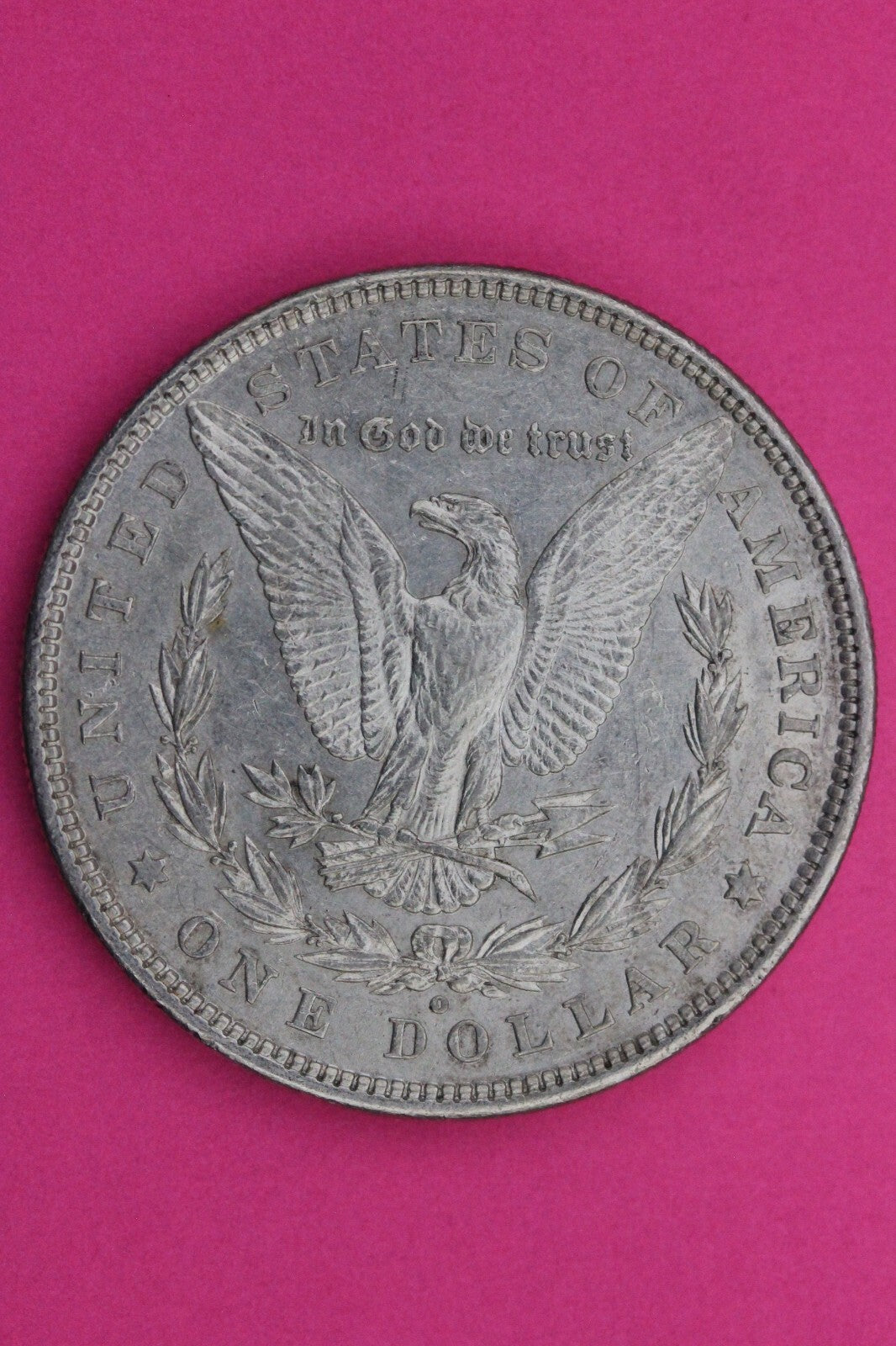 High Grade 1880 O Morgan Lady Liberty Rare Date Silver Dollar Authentic 0336N