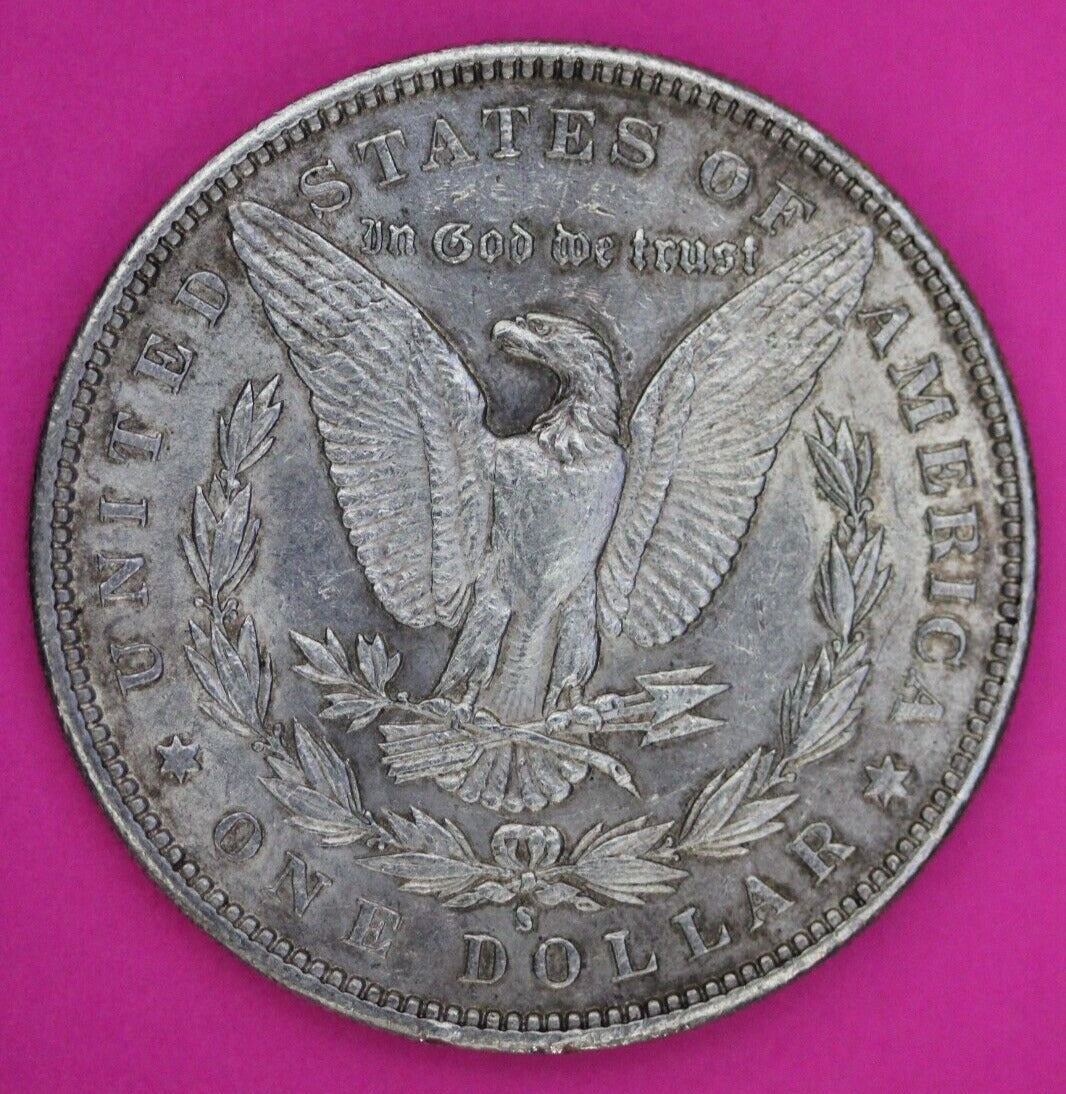 High Grade 1891 S Morgan Liberty Silver Dollar Scarce Semi Key Date Coin 140