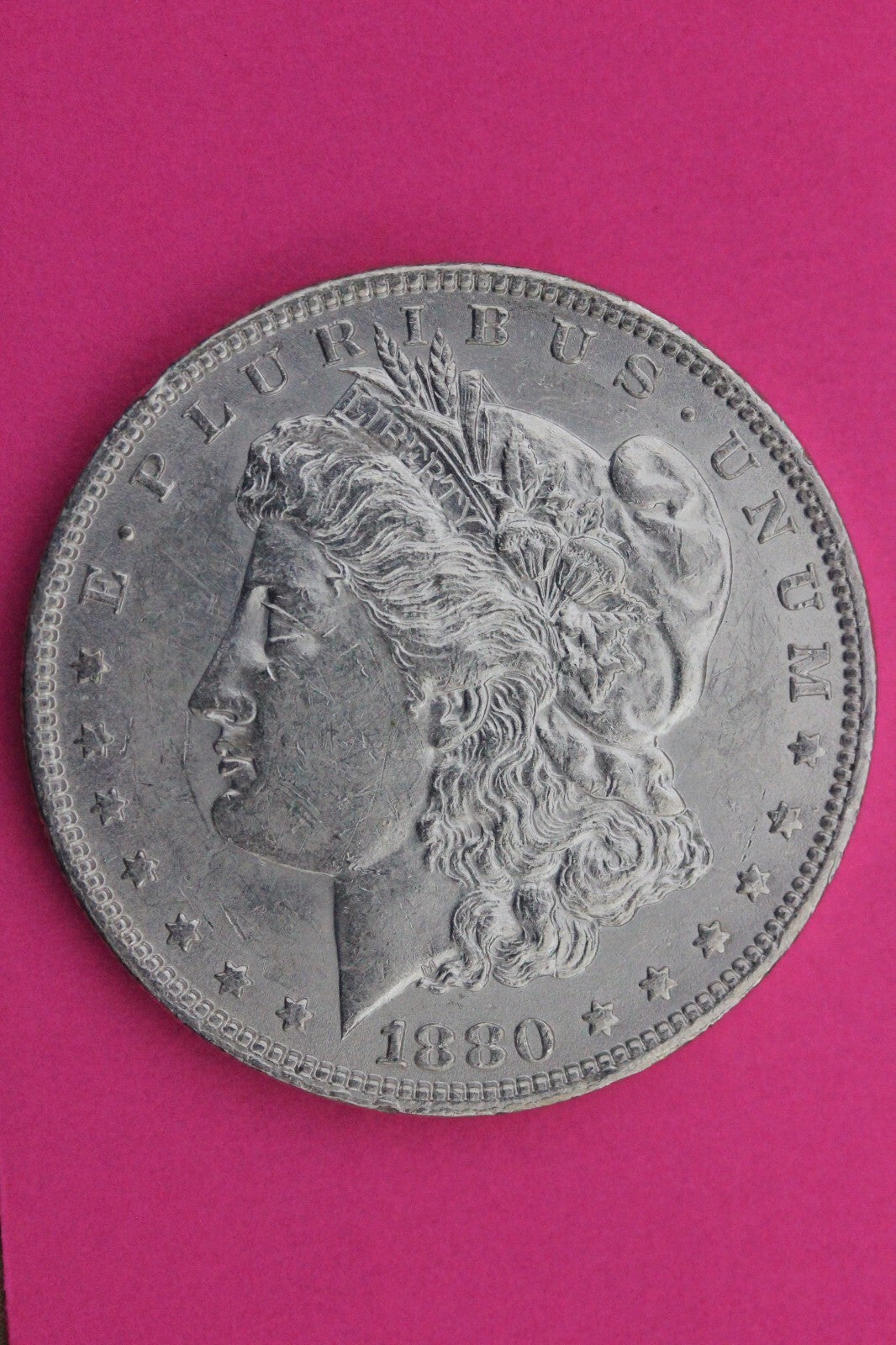 High Grade 1880 O Morgan Lady Liberty Rare Date Silver Dollar Authentic 0278N