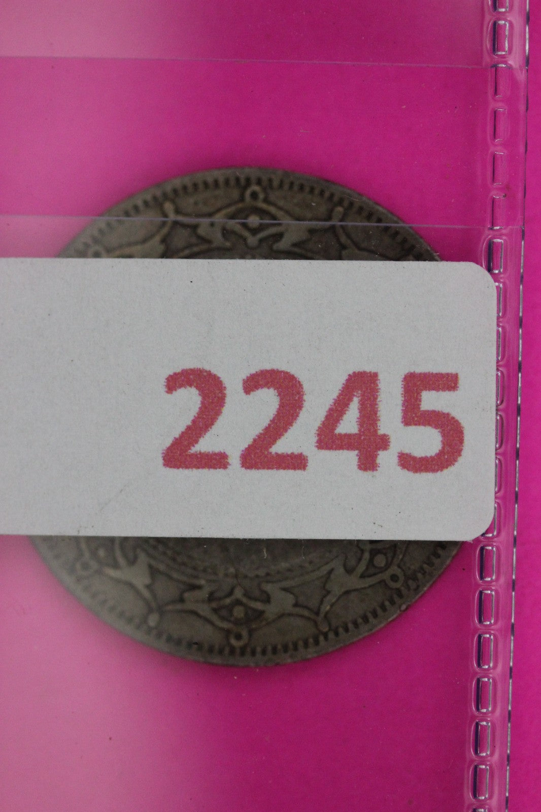 1894 Newfoundland Canada 20 TWENTY Cent Silver Coin Guaranteed Authentic 2245