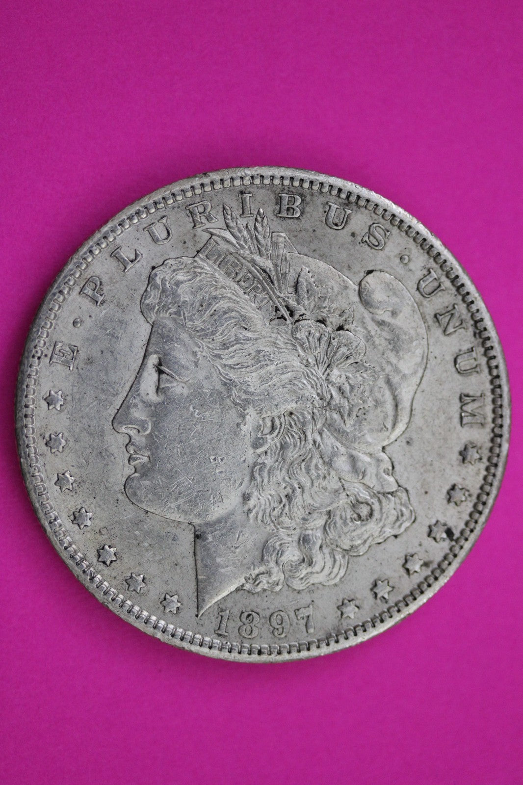 1897 S Morgan Silver Dollar Coin Guaranteed Authentic U.S.A American Seller 2039