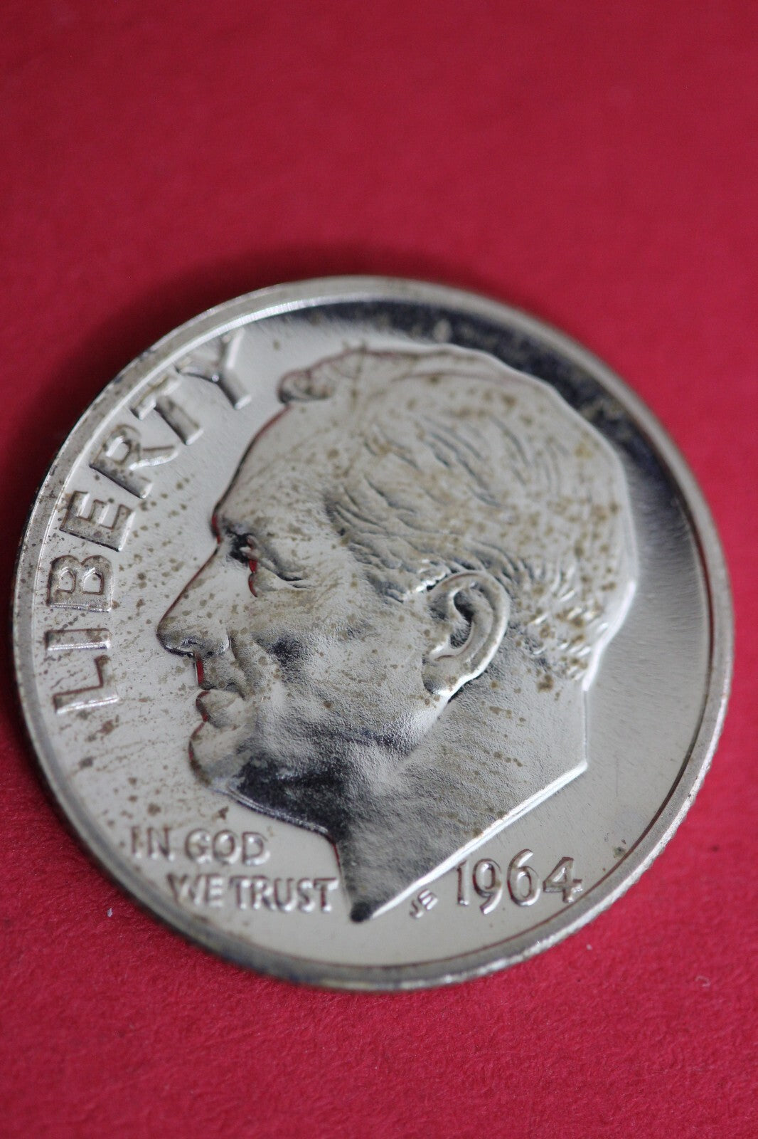 1964 Silver Proof Roosevelt Dime Exact Coin Shown  74