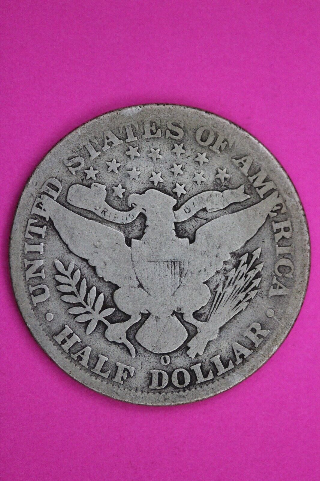 1907 O Barber Liberty Half Dollar Silver Coin You Get The Coin In Pics TOM27