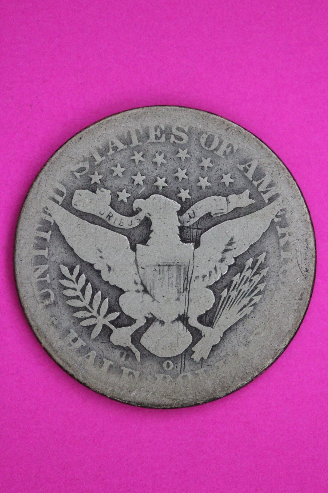 1897 O Barber Liberty Half Dollar Silver Coin Guaranteed Authentic Genuine 1390