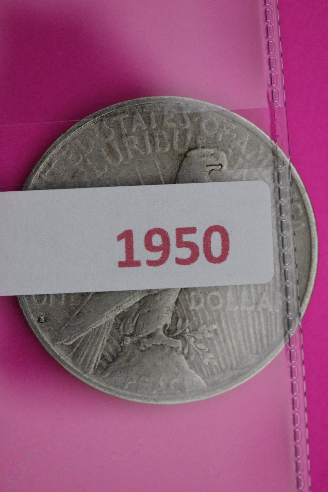 1935 S Peace Silver Dollar LIberty Coin Guaranteed Authentic U.S.A. Seller 1950