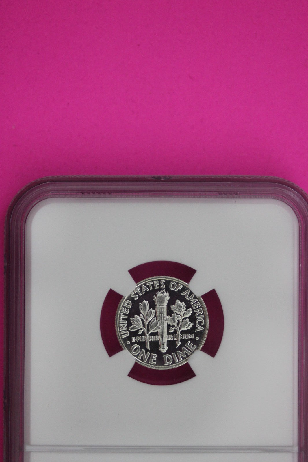 1955 PF 69 Roosevelt Silver Dime NGC Certified Graded Authentic & Genuine 1254