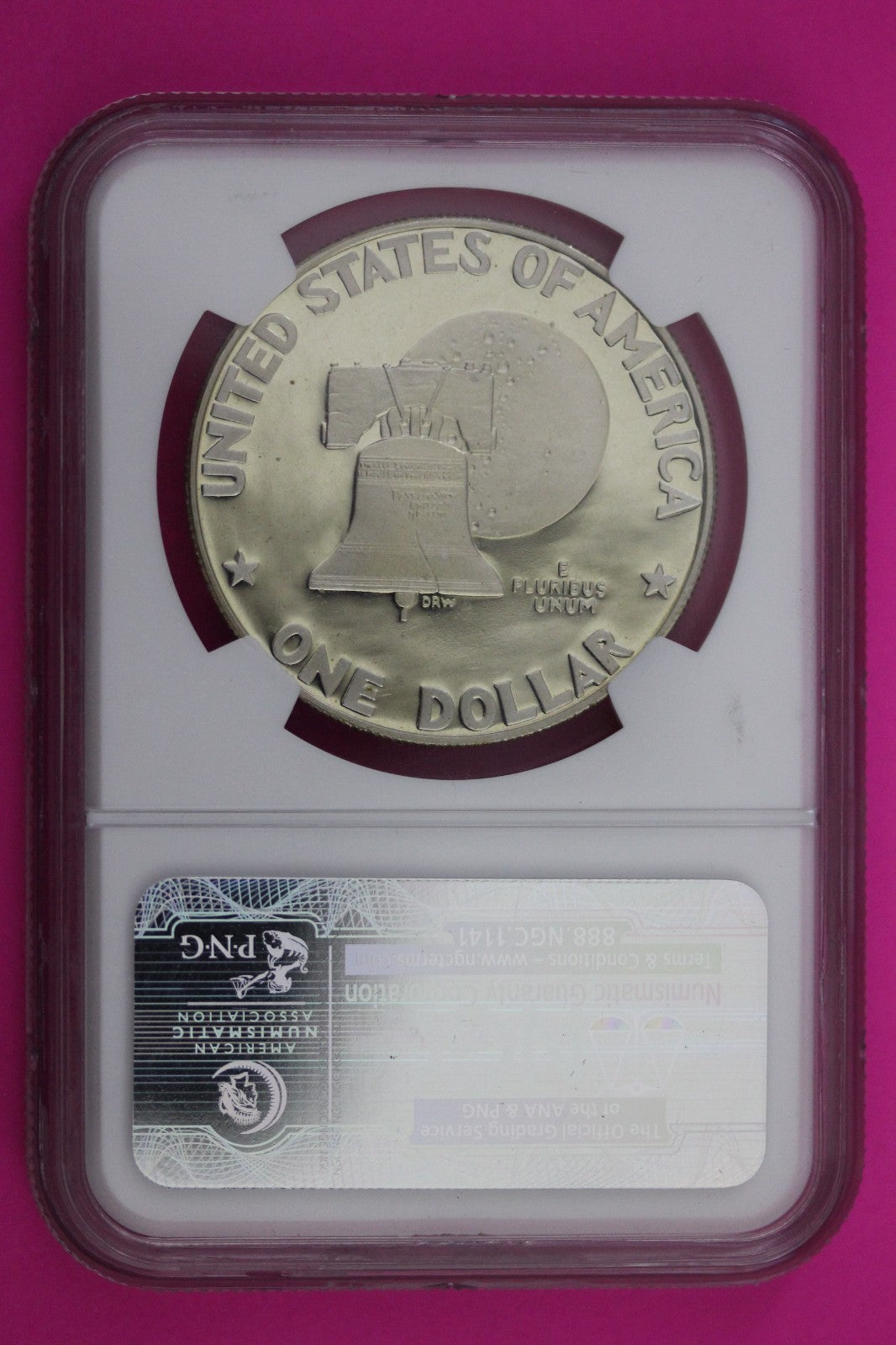 1976 S PF 68 Silver Ike Eisenhower Dollar PCGS Certified Graded Authentic 52