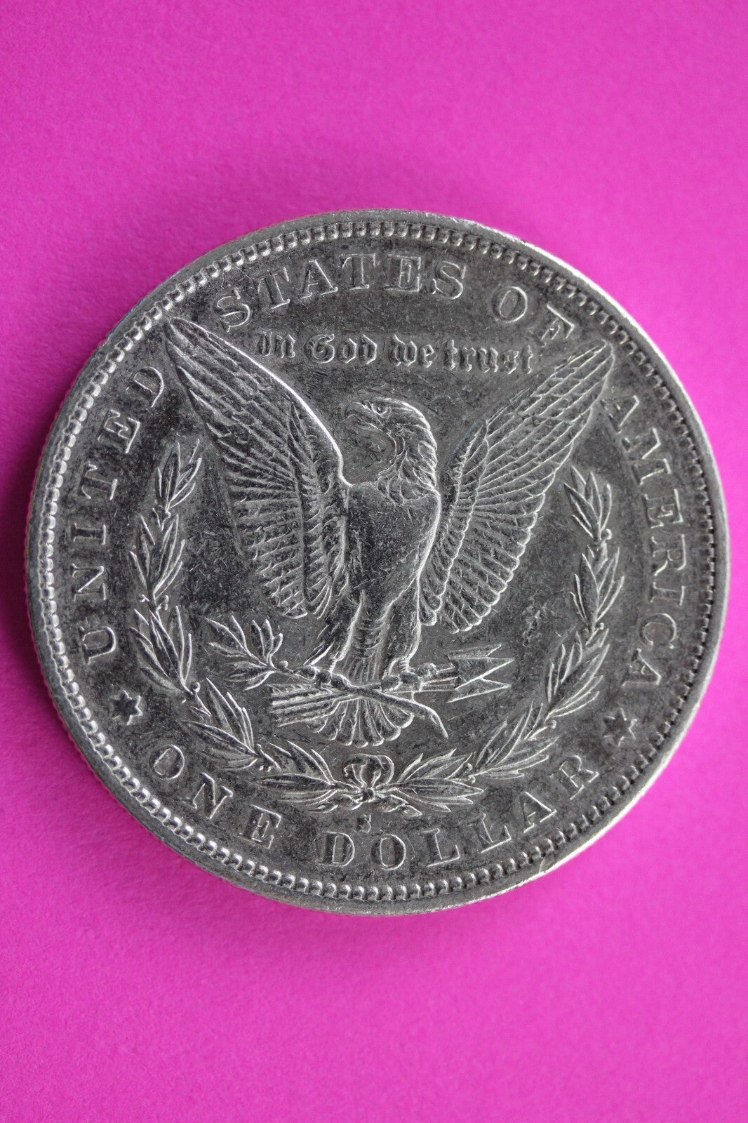 1883 S Morgan Lady Liberty Rare Date Silver Dollar Guaranteed Authentic 0219N