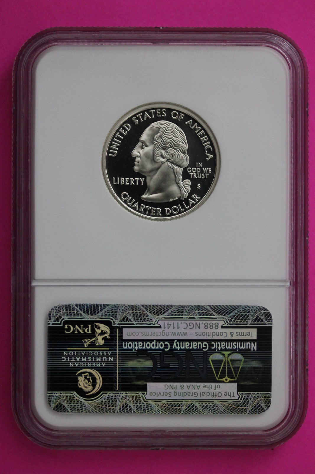 2005 S PF 70 California Silver State Quarter NGC Certified Authentic Slab 441