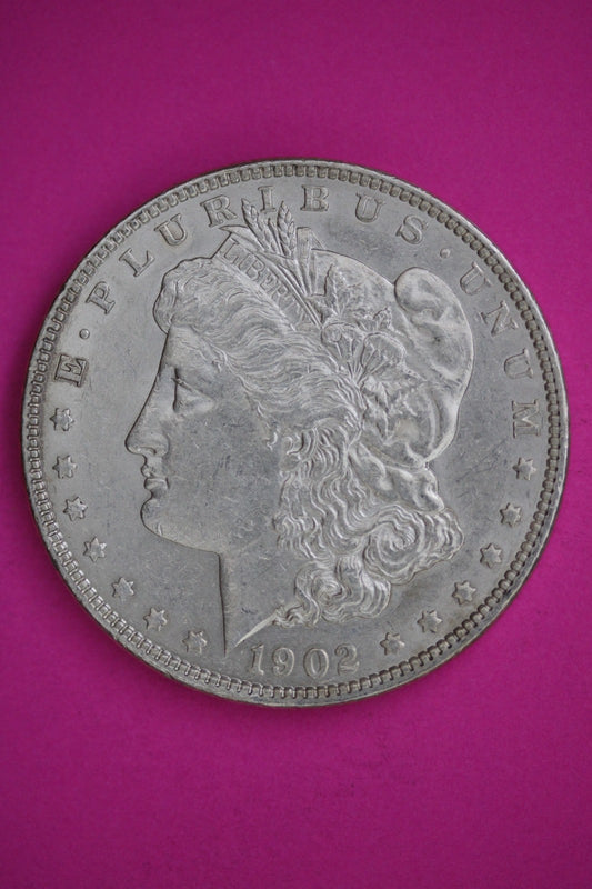 1902 P Morgan Lady Liberty Silver Dollar Guaranteed Authentic & Genuine 2727