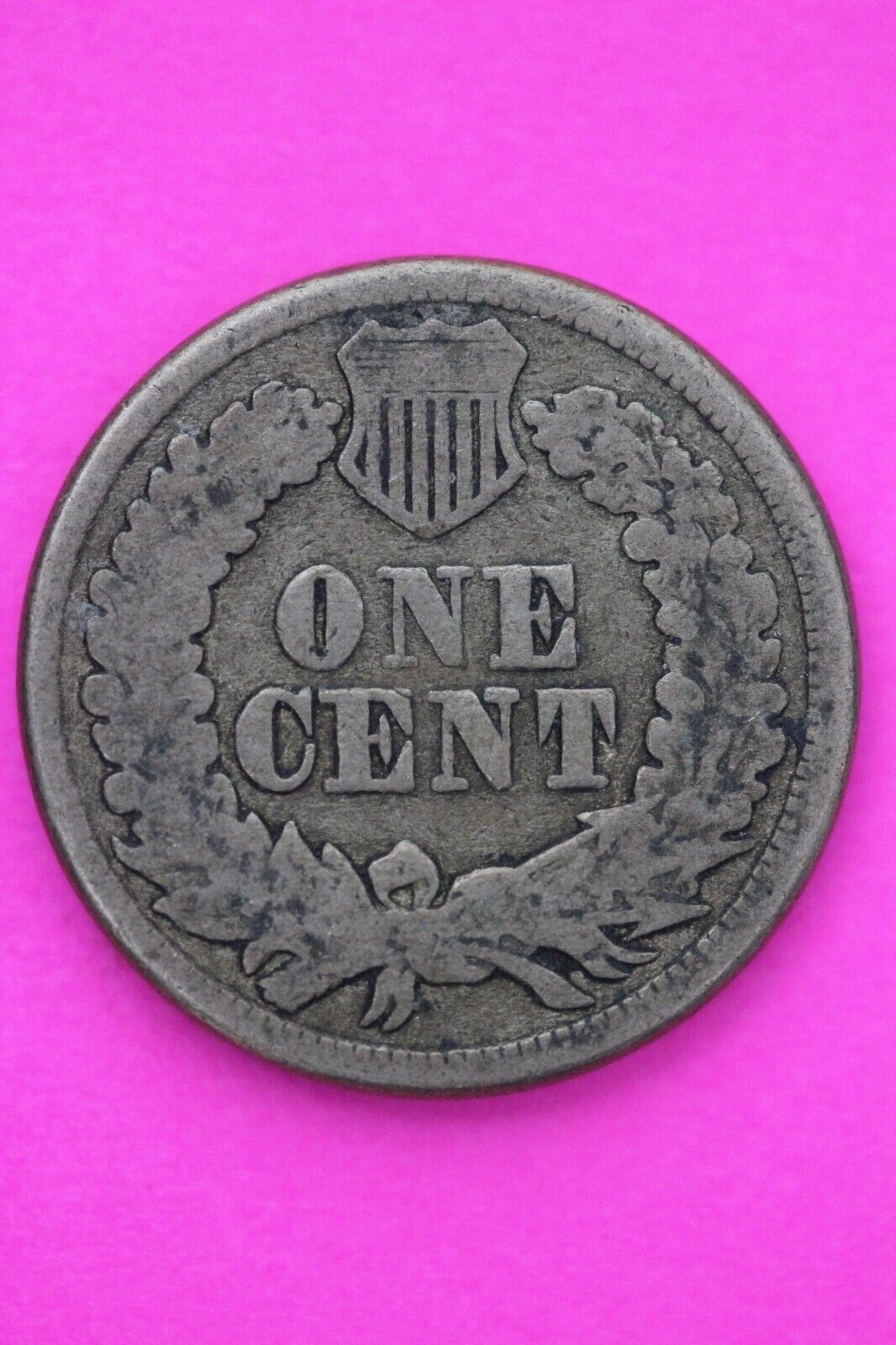 1863 Copper Nickel Indian Head Cent Penny Exact Early Type Coin Pictured 210