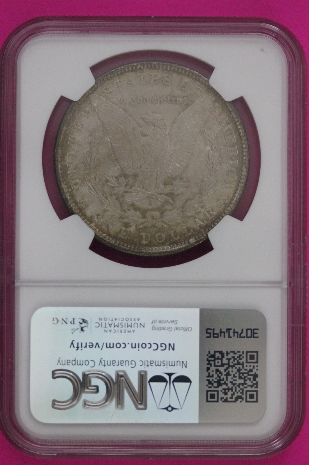 1896 P MS 64 Liberty Morgan Silver Dollar NGC Certified Graded Authentic 776