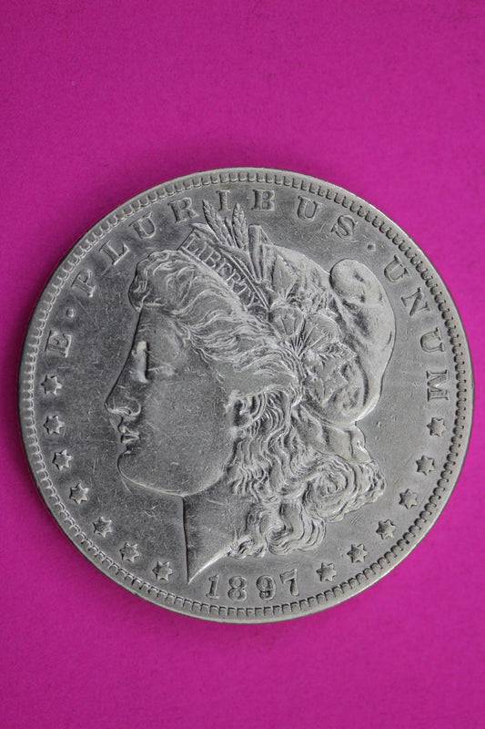 1897 O Morgan Liberty Silver Dollar Guaranteed Authentic & Genuine Coin 1640