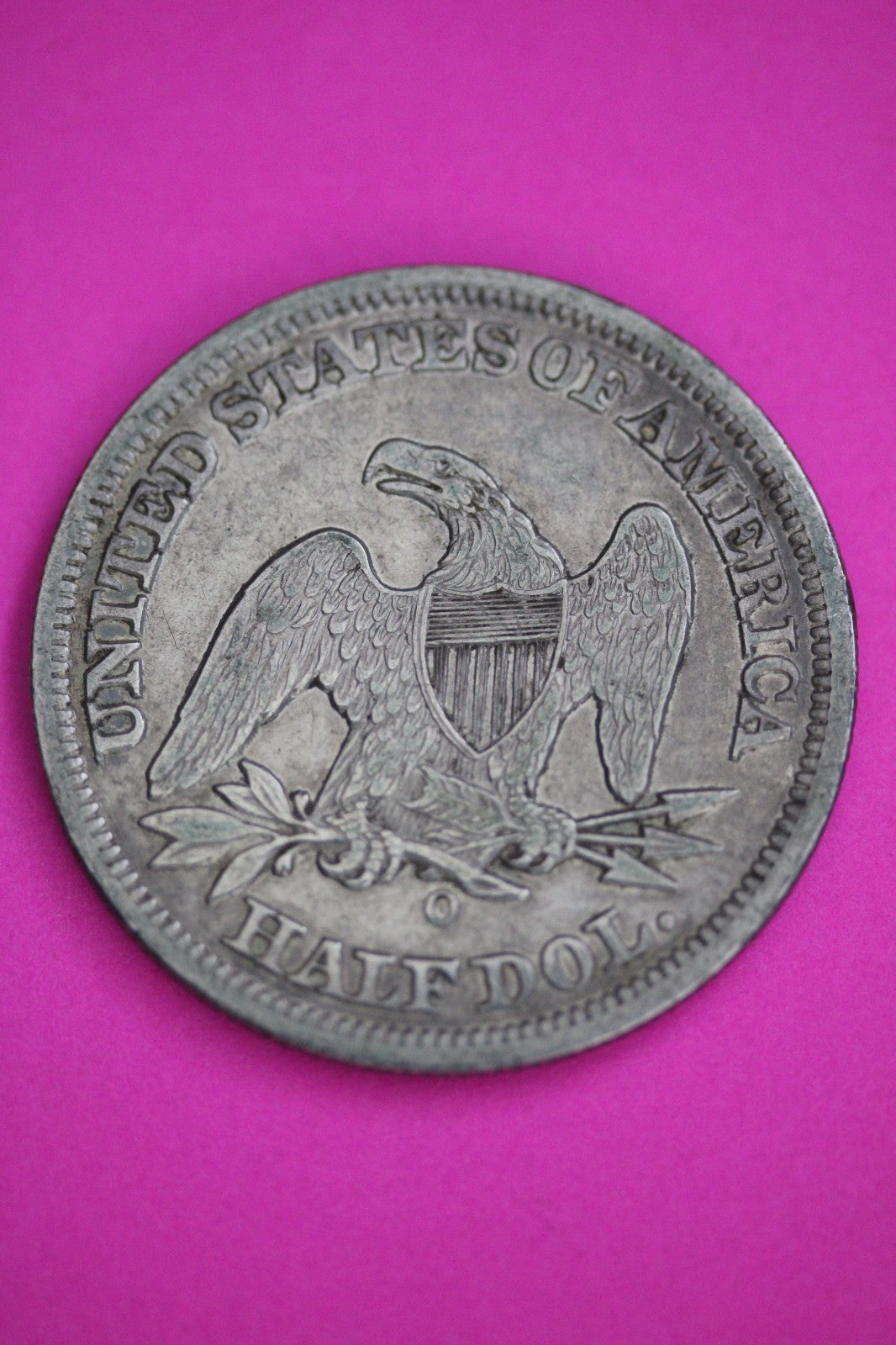 1856 O Seated Liberty Half Dollar Guaranteed Authentic & Genuine Coin 3003