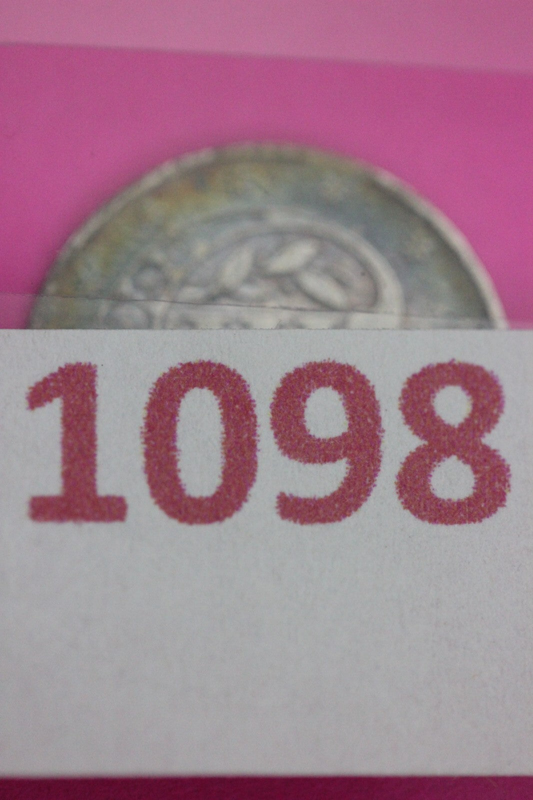 Naturally Toned 1854 Trime 3 Three Cent Silver Dime Guaranteed Authentic 1098