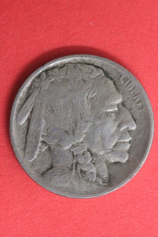 1913 P Type 1 Buffalo Nickel Exact Coin Pictured Fast Flat Rate Shipping OCE 42