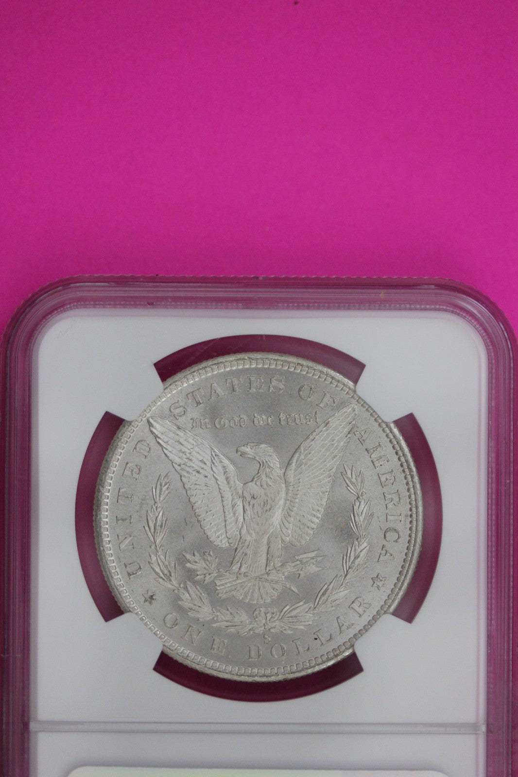 1880 S MS 63 Liberty Morgan Silver Dollar NGC Certified Graded Authentic 1014