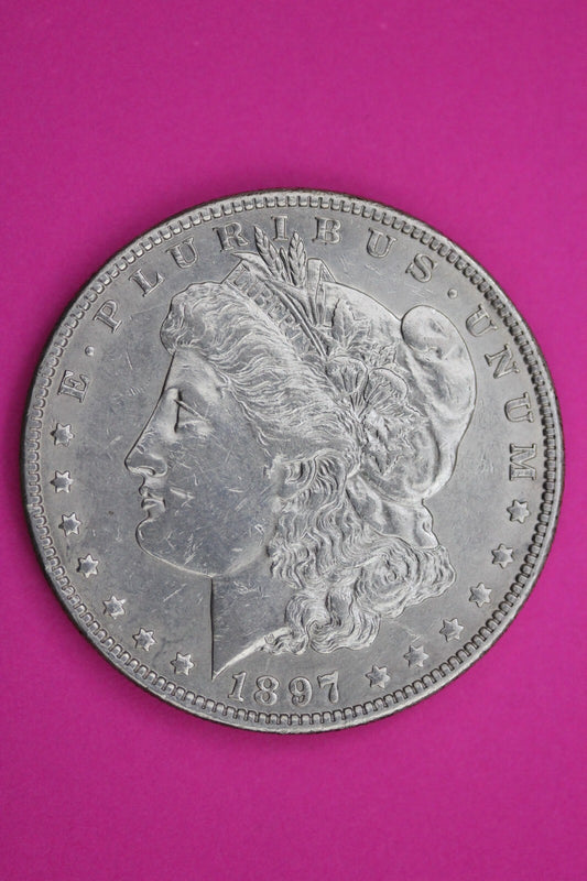 1897 O Morgan Lady Liberty Silver Dollar Higher Grade Semi Key Date Coin 226