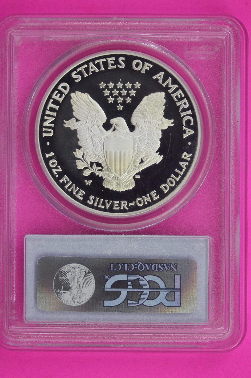 2006 W PR 70 Silver American Eagle PCGS Certified Graded Authentic Slab 1337