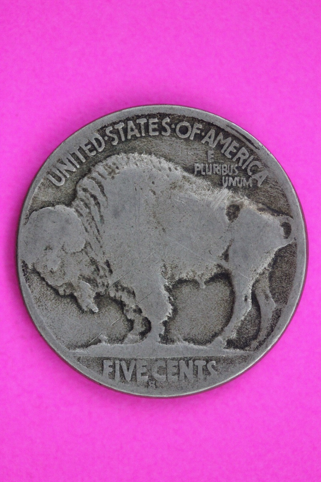 1918 S Buffalo Nickel Coin Guaranteed Authentic Genuine Coin Free Shipping 1523