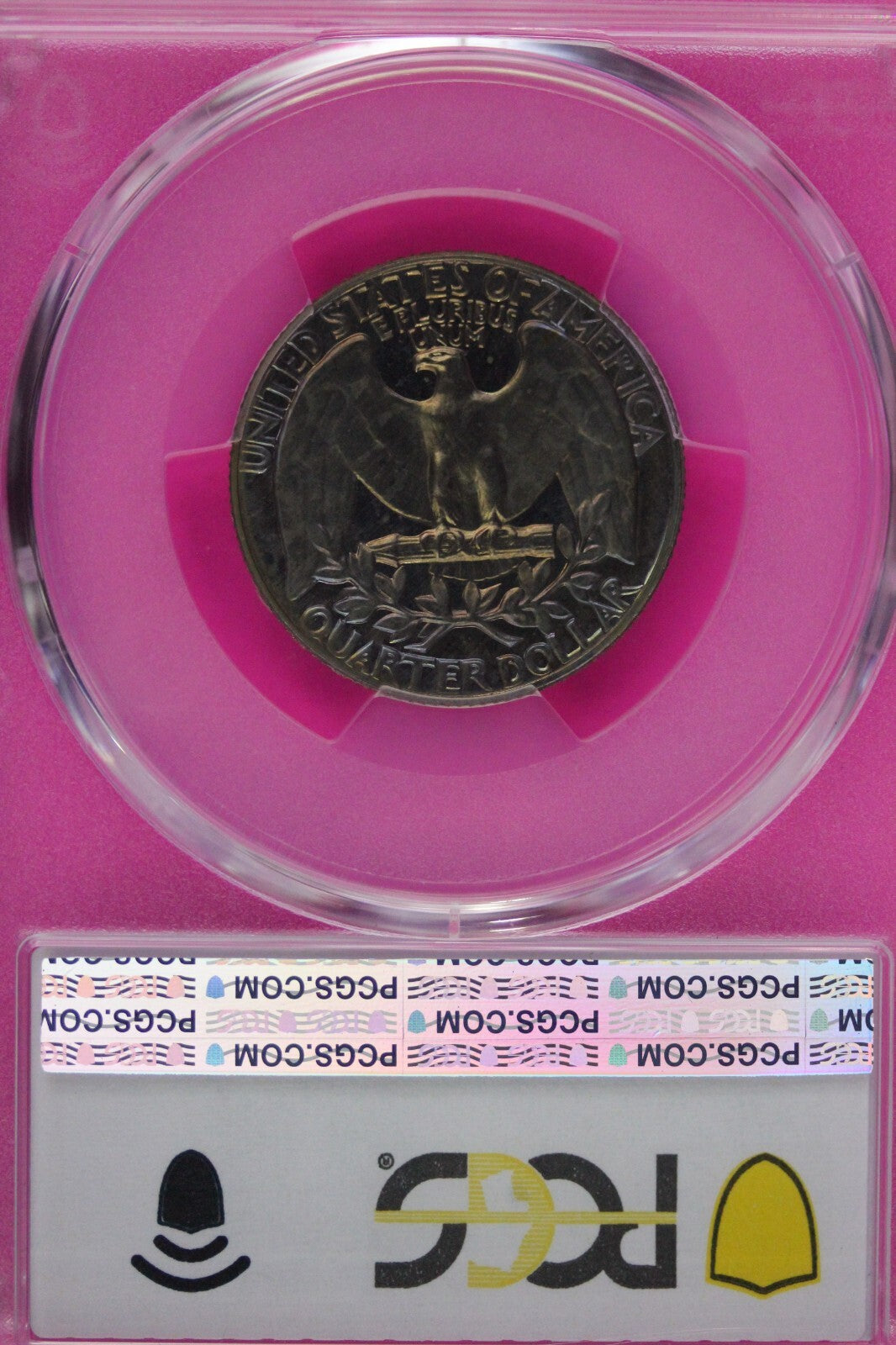 Toned 1972 S PR 68 CAM Washington Quarter PCGS Graded Certified Authentic 83