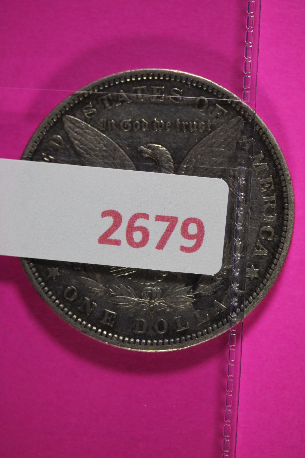 1883 S Morgan Lady Liberty Silver Dollar Guaranteed Authentic & Genuine 2679