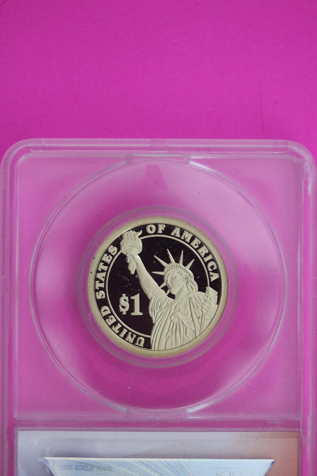 2014 S PR 70 Calvin Coolidge Presidential Dollar ANACS Certified Authentic 19