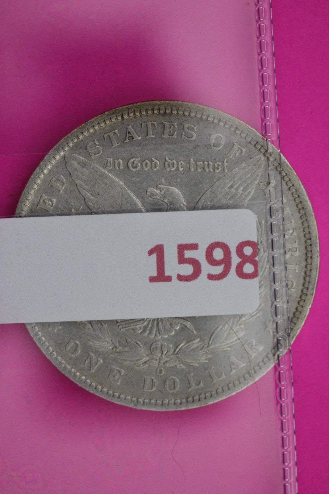 1889 O Morgan Lady Liberty Semi Key Date Silver Dollar Guaranteed Authentic 1598