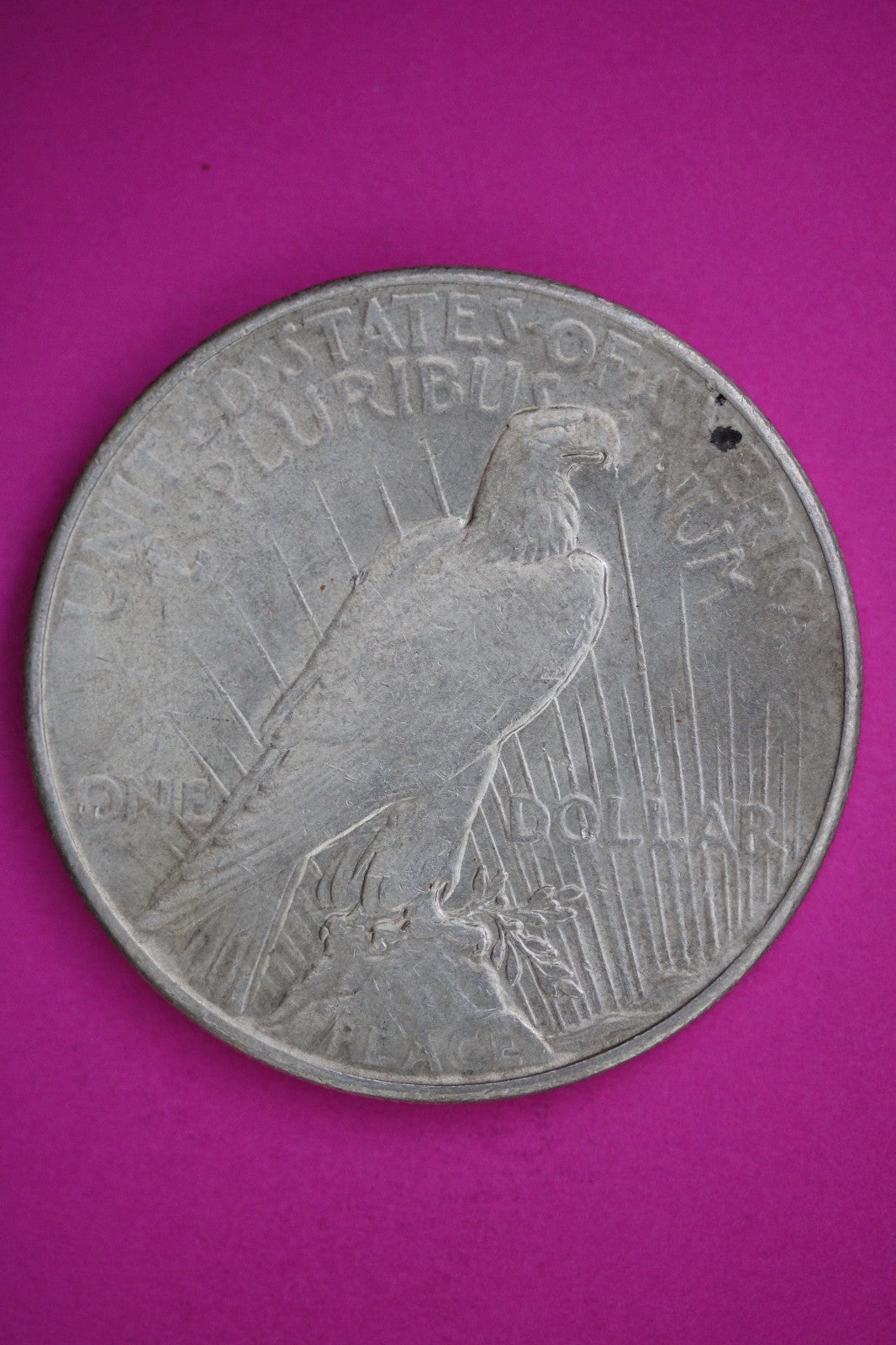 1935 P Peace Lady Liberty Semi Key Date Silver Dollar Guaranteed Authentic 2728