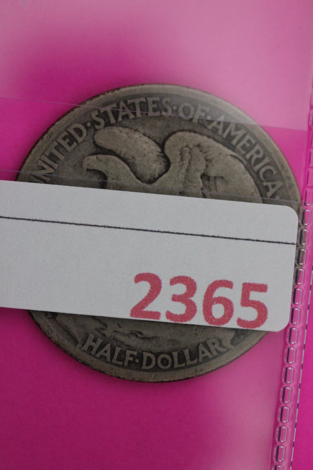 1923 S Walking Liberty Silver Half Dollar Guaranteed Authentic Genuine Coin 2365