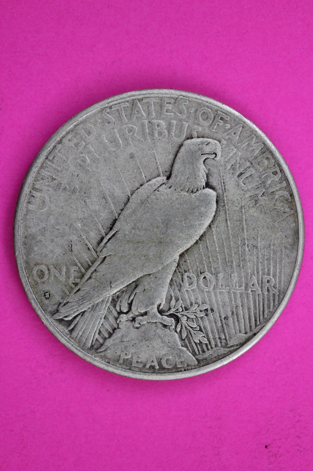 1928 S Peace Lady Liberty Semi Key Date Silver Dollar Guaranteed Authentic 1777