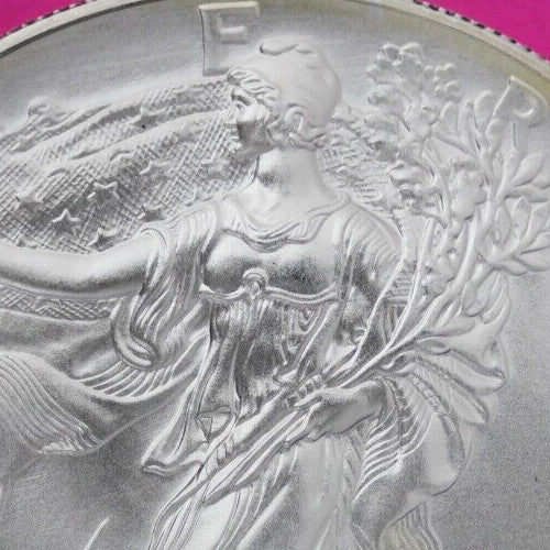 Gem BU 1995 American Silver Eagle Key Date 1 Ounce .999 Exact Coin Shown 24