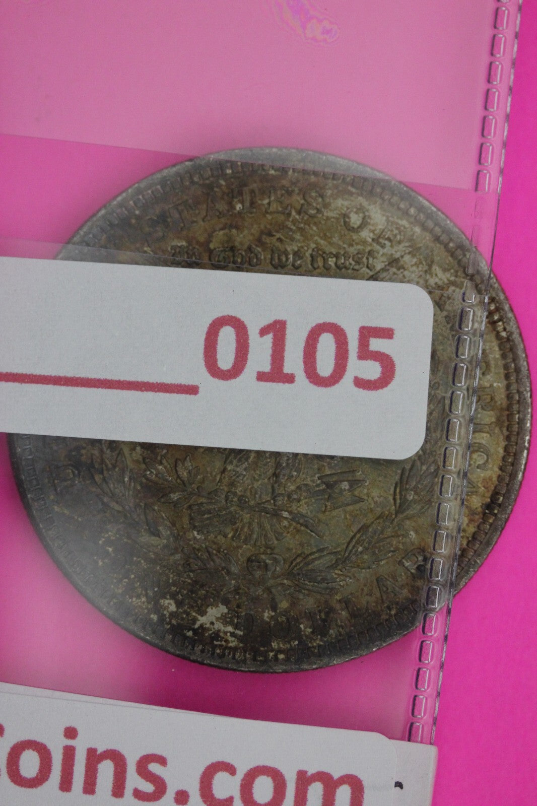 Nicely Toned 1921 P Liberty Morgan Silver Dollar Coin Guaranteed Authentic 105N