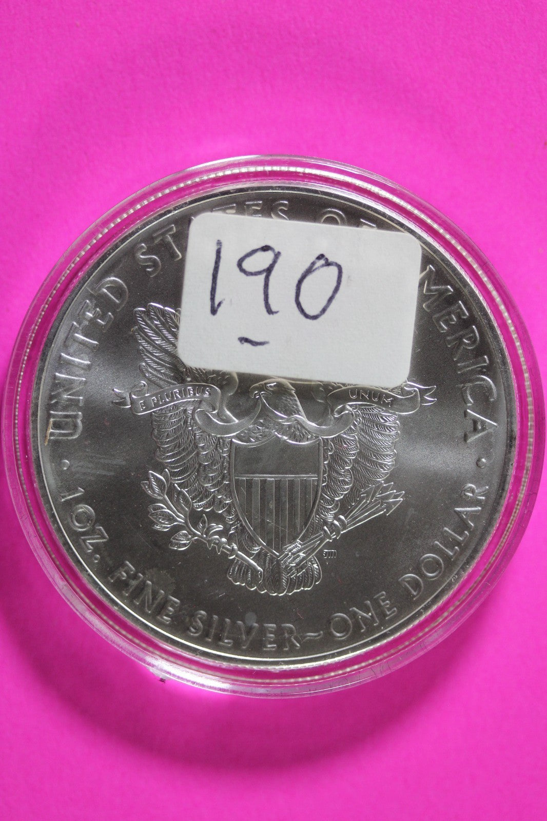 2020 United States Space Force Silver Eagle Coin 1 OZ .999 Fine Capsule C190