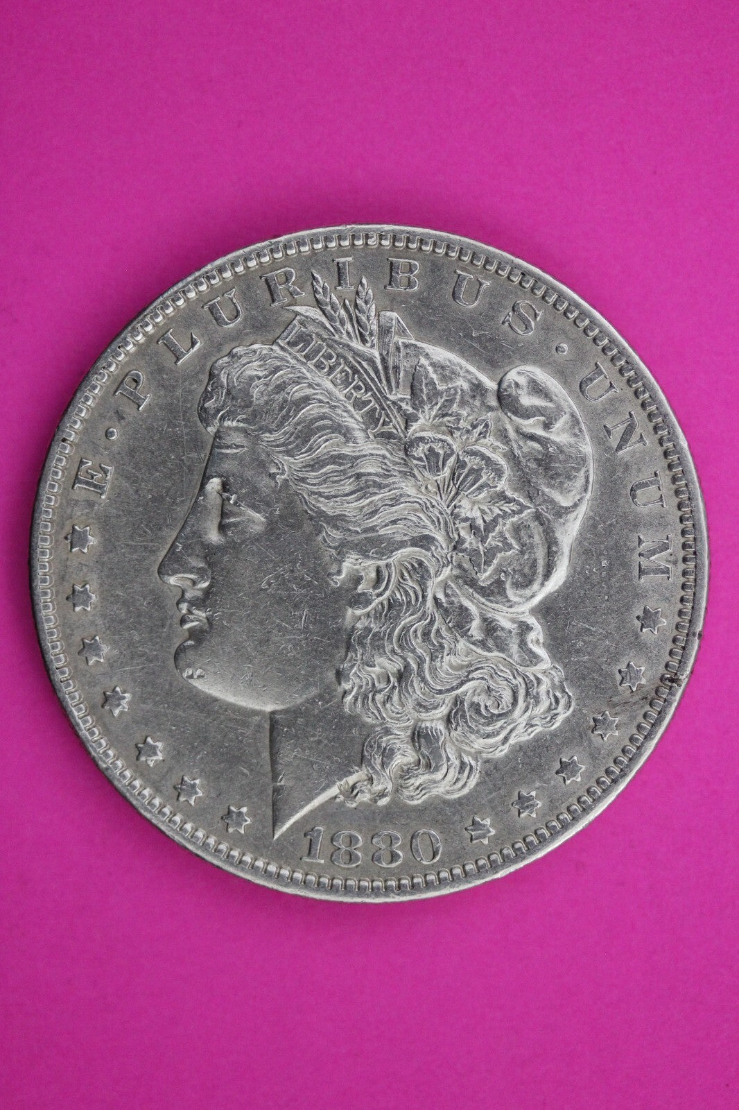 High Grade 1880 O Morgan Lady Liberty Silver Dollar Scarce Key Date Coin 367