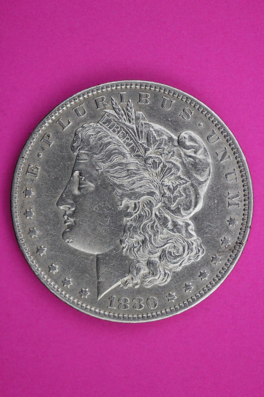 High Grade 1880 O Morgan Lady Liberty Silver Dollar Scarce Key Date Coin 367