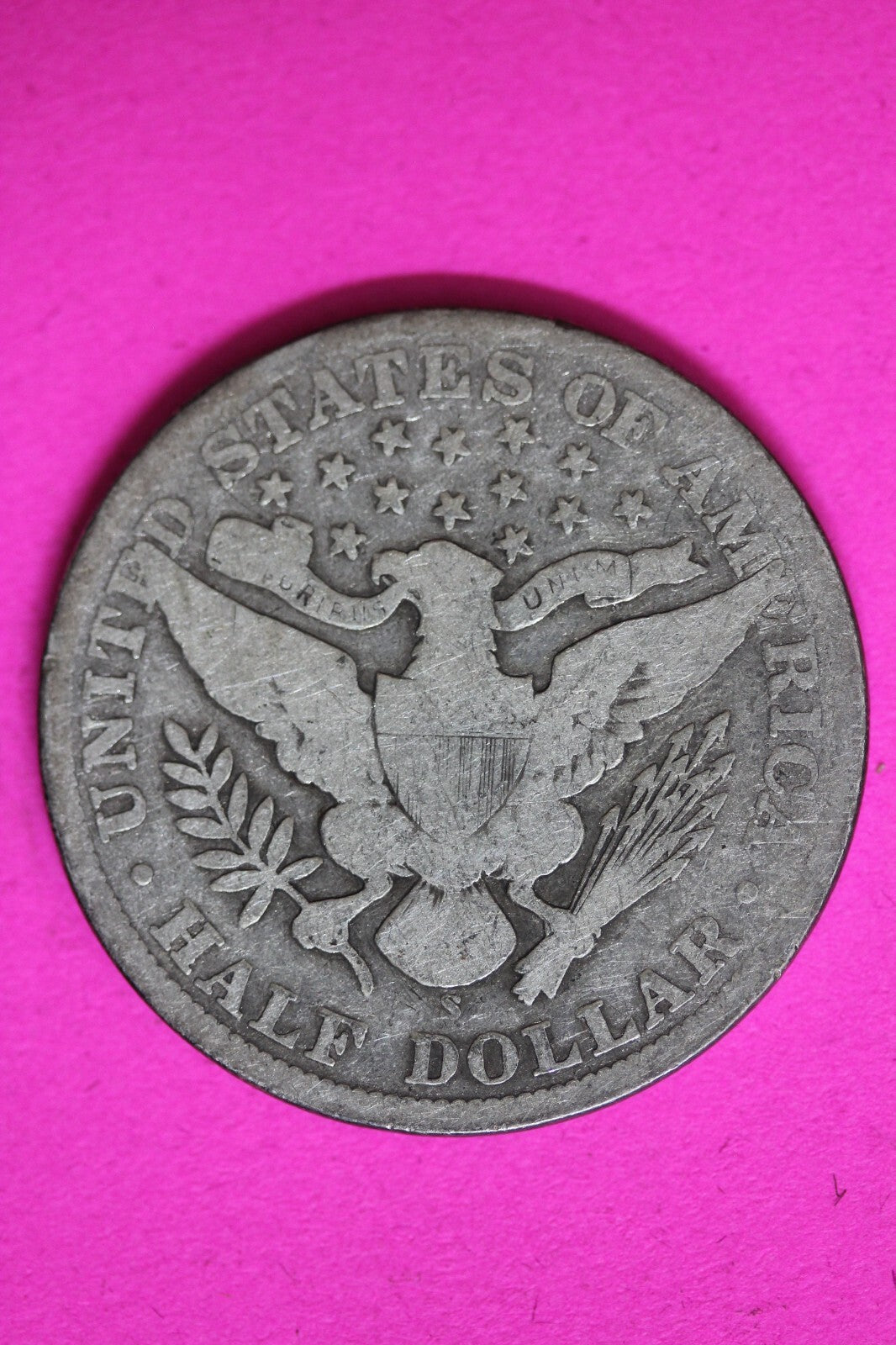 1908 S Barber Liberty Half Dollar Scarce Semi Key Date Coin San Francisco 153