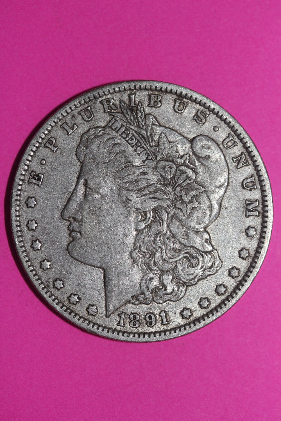 1891 O Morgan Liberty Silver Dollar Guaranteed Authentic & Genuine Coin 1141