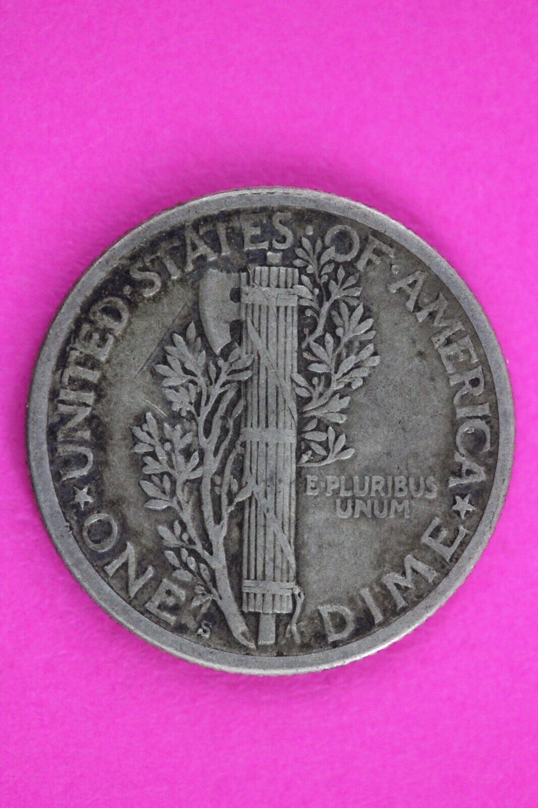 1917 S Mercury Winged Liberty Dime Semi Key Date Exact Same Coin In Pics 91