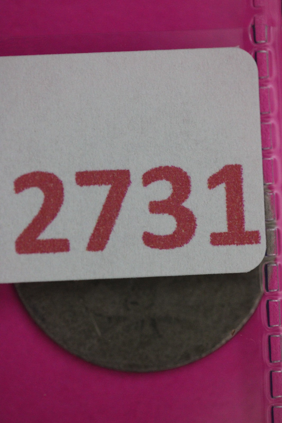 1848 ? Seated Half Dime Silver Exact Coin Shown Filler Damaged Bent 2731