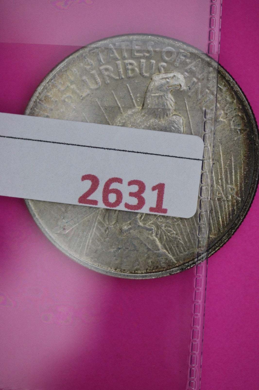 High Grade 1925 P Peace Silver Dollar LIberty Coin Authentic & Genuine 2631