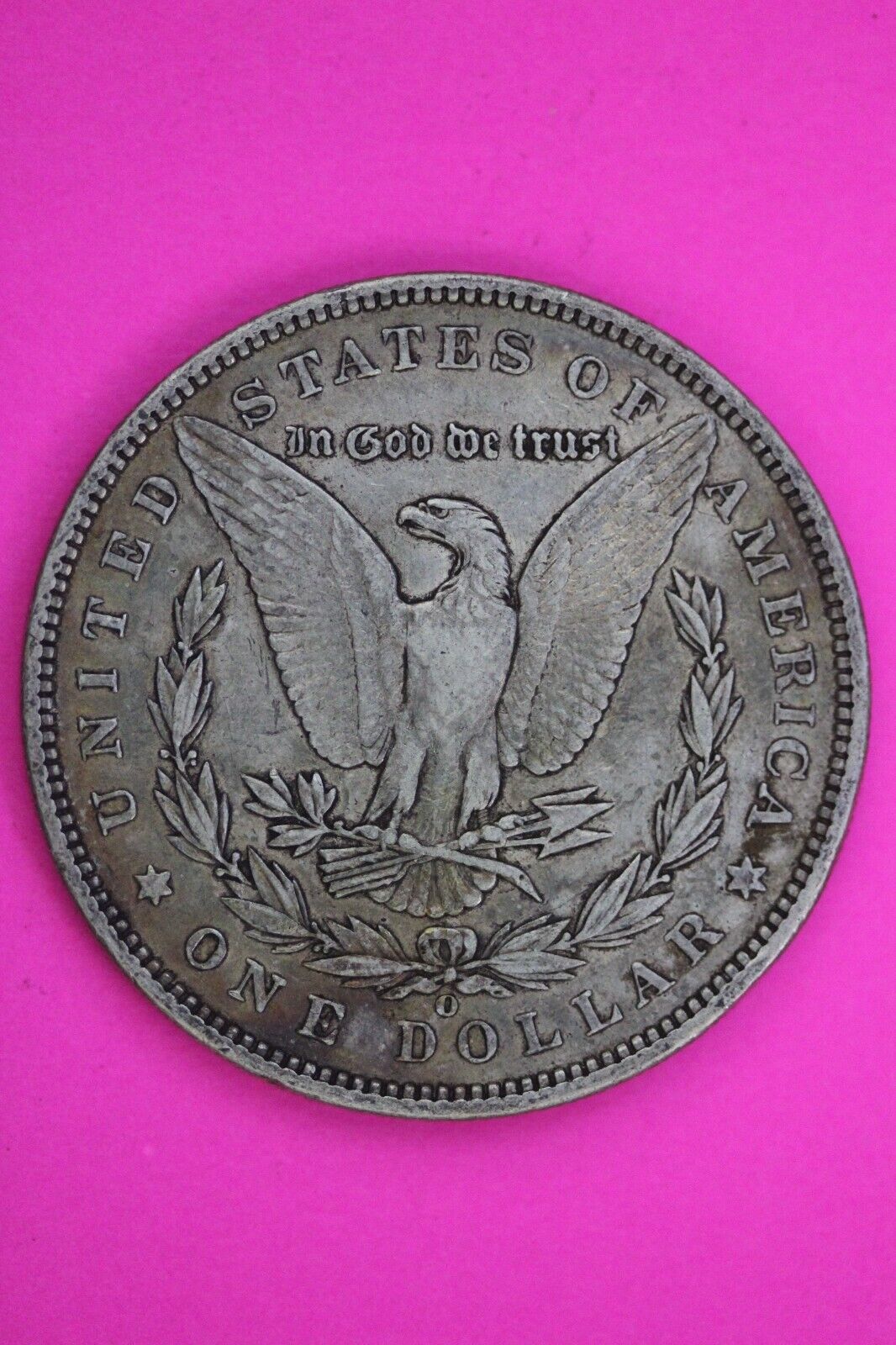 1896 O Morgan Lady Liberty Silver Dollar Key Date Coin New Orleans Mint 398