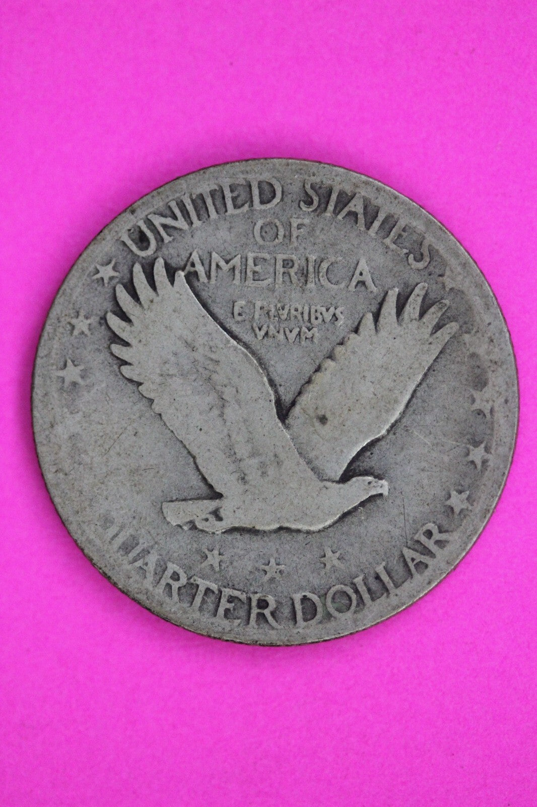 1927 S Standing Liberty Silver Quarter Guaranteed Authentic & Genuine Coin 1442