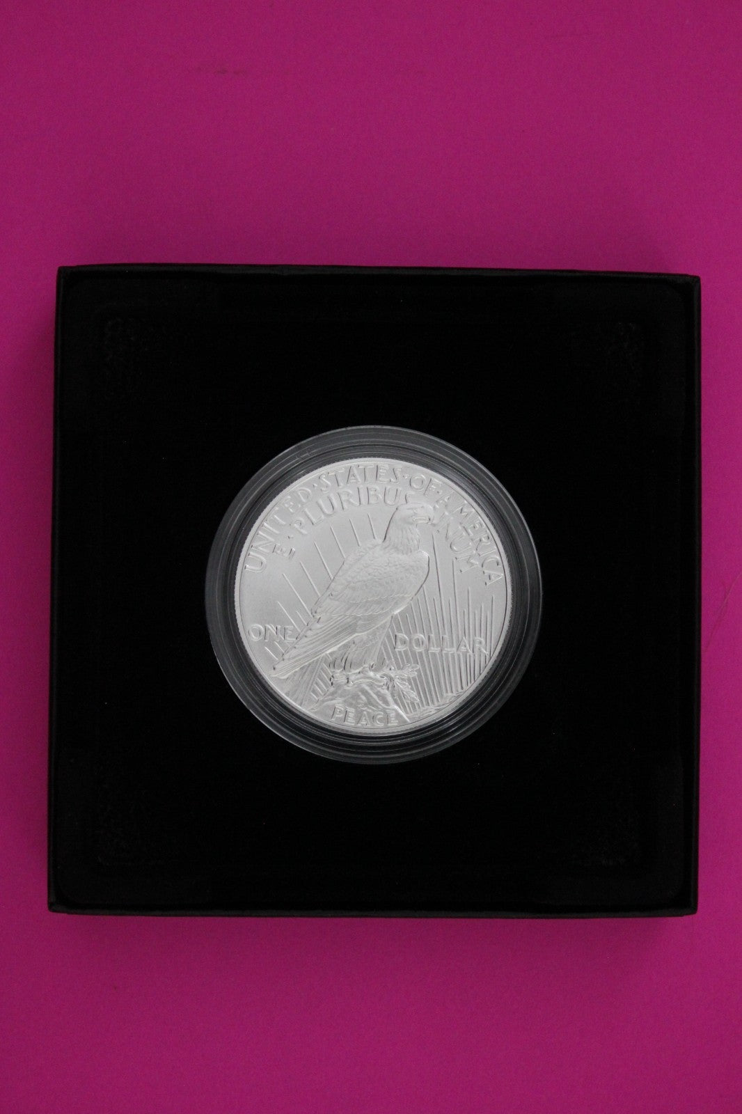 Gem Brilliant Uncirculated 2023 Peace P Silver Dollar 999 Fine Mint Box COA 6099