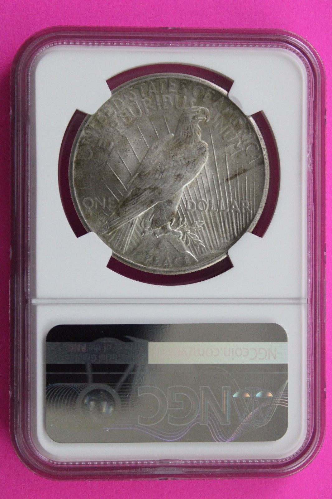 1926 P MS 63 Liberty Peace Silver Dollar NGC Certified Graded Authentic 741
