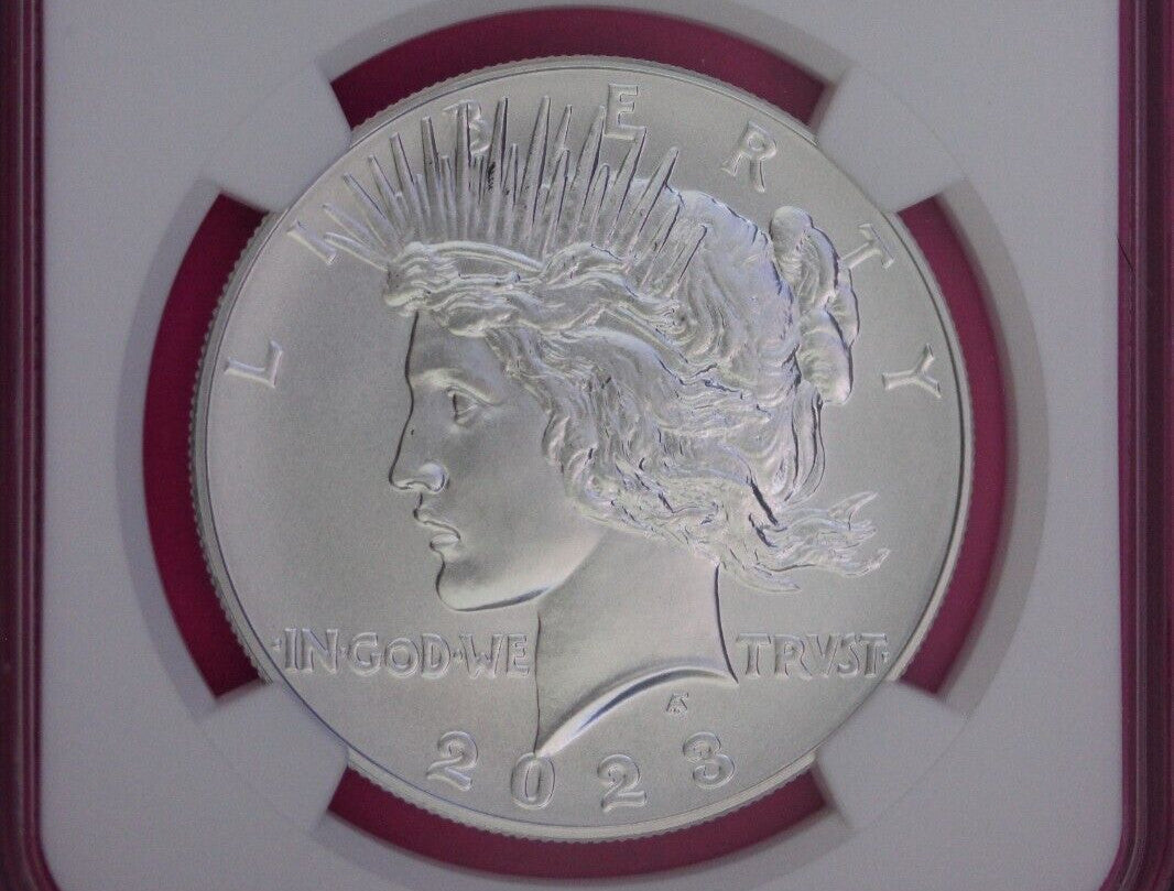 2023 MS 69 Peace Silver Dollar NGC Graded Certified Graded Early Releases 850